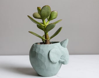 Elephant Animal Planter-Succulent Cacti Planter-Gift for Plant Animal Lover