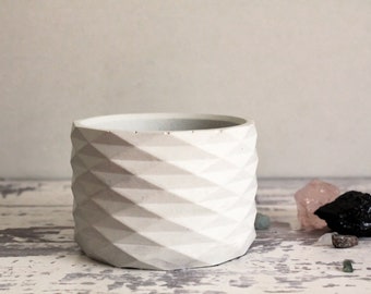 Unique Geometric Planter-Handmade BohoPlanter Pot