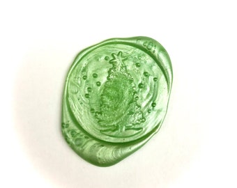 Christmas Tree Self-Adhesive Wax Seal