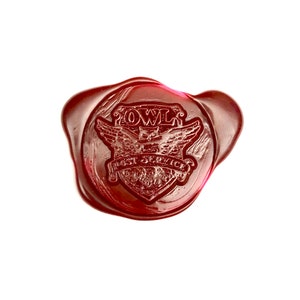 Cachet de cire auto-adhésif pour poteaux Owl