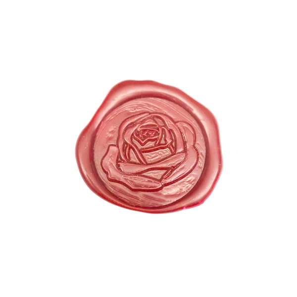 Rose Self-Adhesive Wax Seal