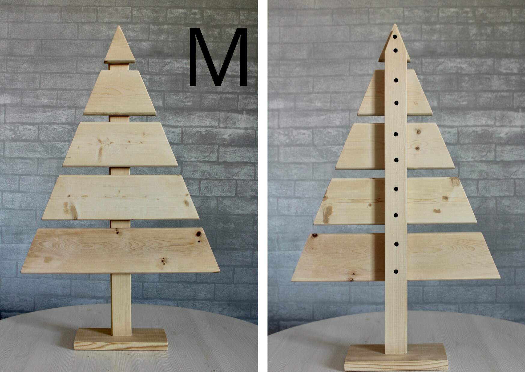 Christmas DIY: wooden christmas tree. Choose any size and | Etsy