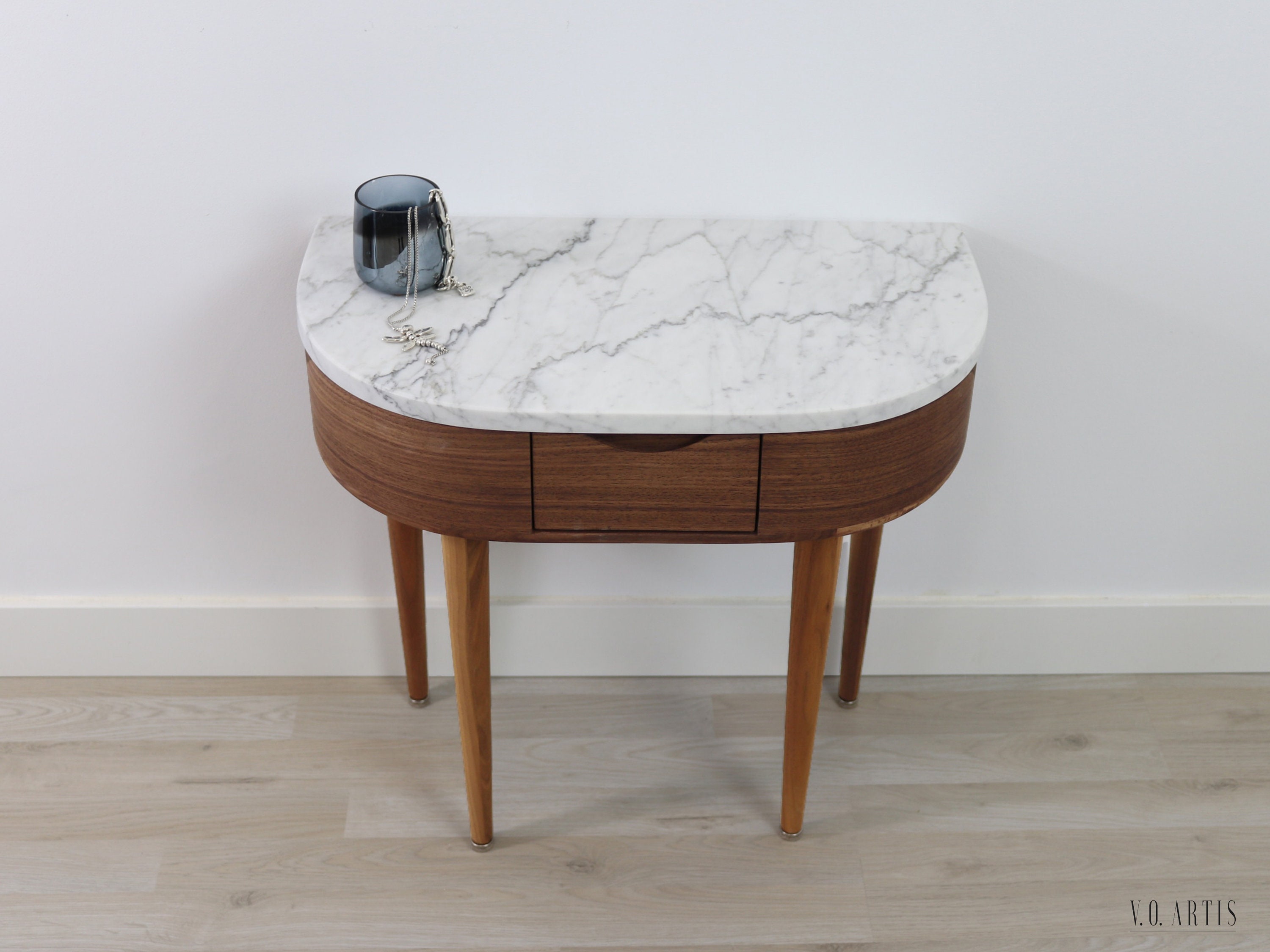 Night stand 2024 marble top