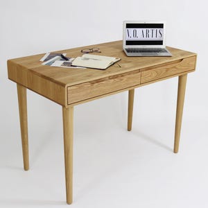 Desk in Solid Oak our Walnut
