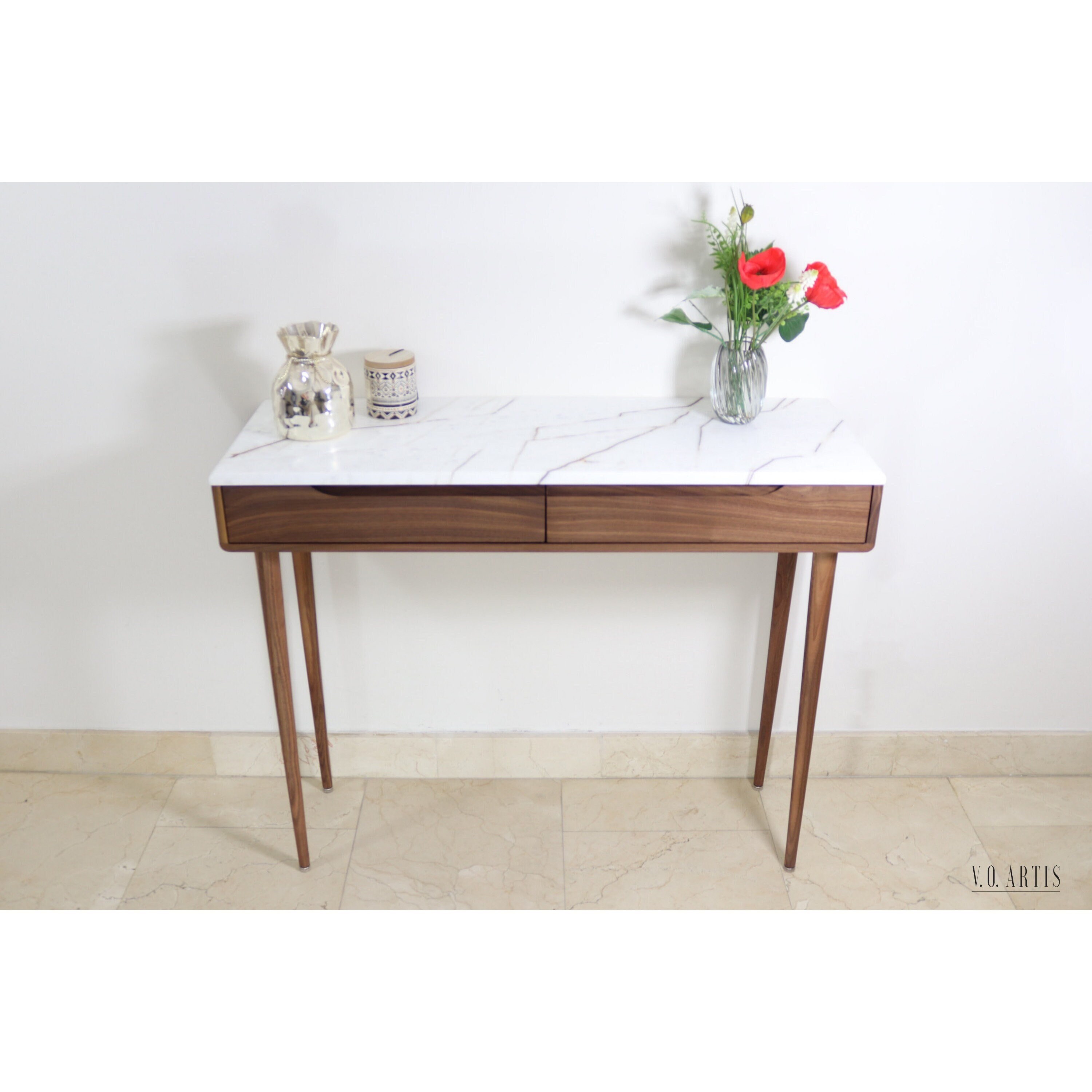 Entry on sale table marble