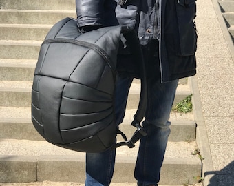 Leather backpack MUHA