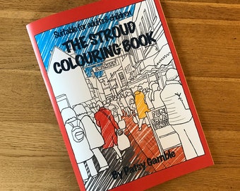 Stroud Colouring Book, for adults and children, quirky, gift, present, stocking filler,