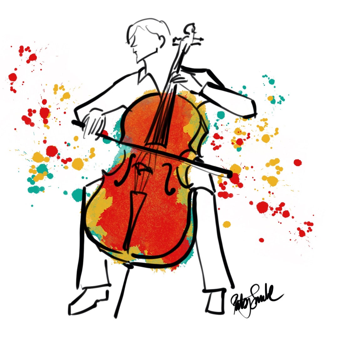 No Cello No Life Know Cello Know Life Musical String Instrument Wall Decals For Walls Peel And Stick Wall Art Murals Black Medium 18 Inch