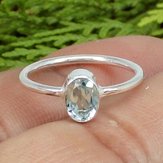 Etsy blue topaz ring outlet