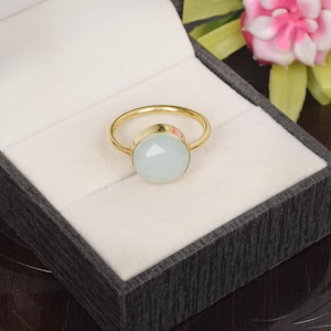 White Moonstone Ring, 925 Sterling Silver, Statement Ring, Handmade Ring, Gemstone Jewelry, Boho Ring Jewelry, Gold Plated Silver Ring