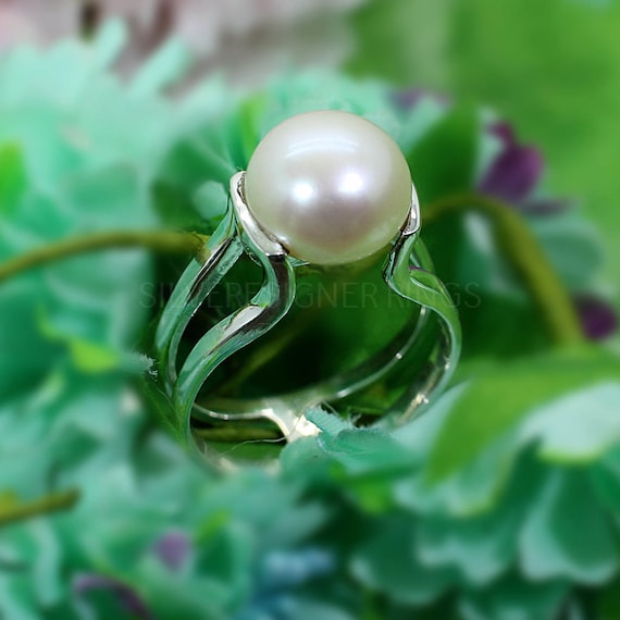 white pearl, silver pearl ring, pearl astro ring, pearl ring silver ring,  moti rings, pearl ring, moti, ceylon gems, ceylon pearl – CLARA