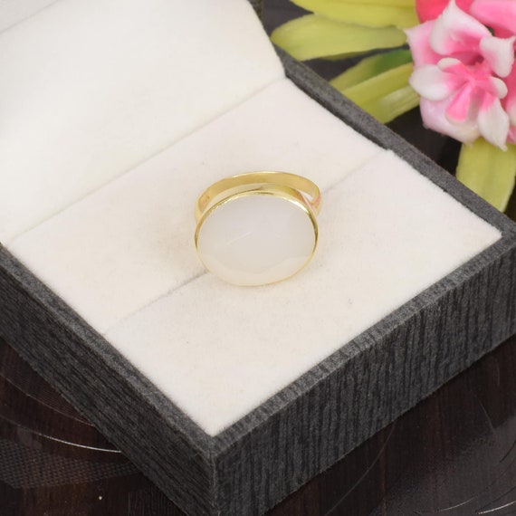 Buy Mens Rings, Gold Signet Ring, Christmas Gift for Him, Minimalist Ring  for Men, Polished Mirror Finish, Boyfriend Gift, Unisex Ring Online in  India - Etsy