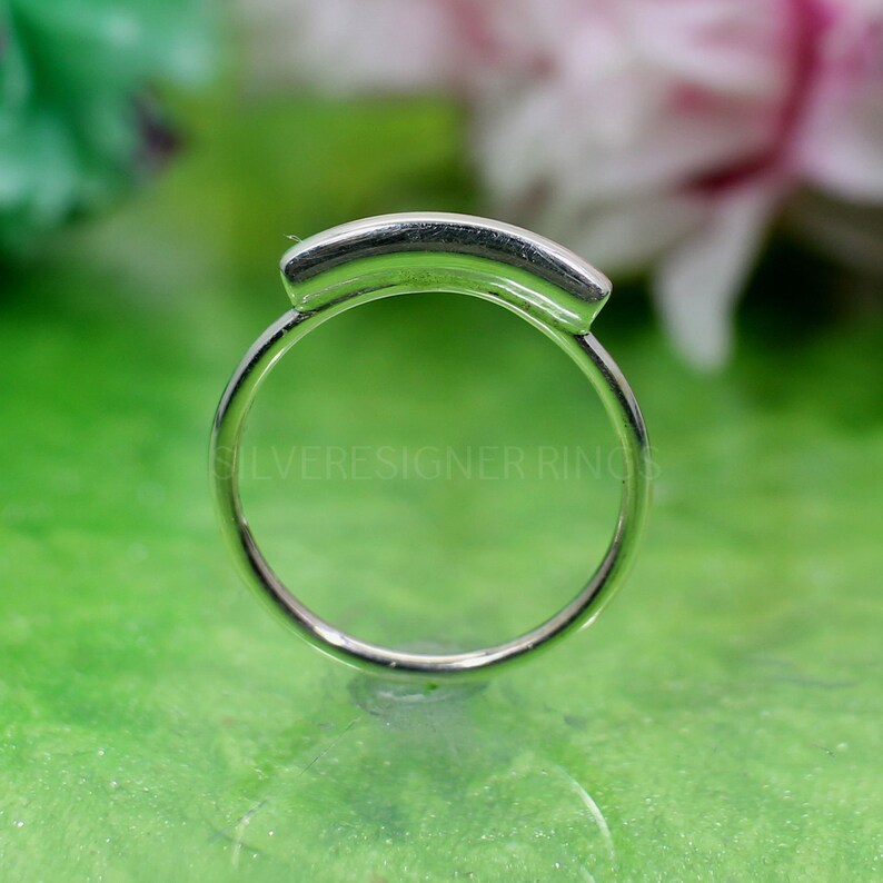 925 Sterling Silver Stacking Rings for Women Plain Silver Etsy