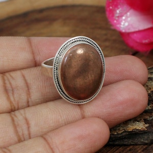 Copper Pyrite Ring, Pyrite Silver Jewelry,Ring for Her,Statement Ring,Pyrite Sterling Silver Ring,Pyrite Fools Silver Jewelry,Christmas Ring