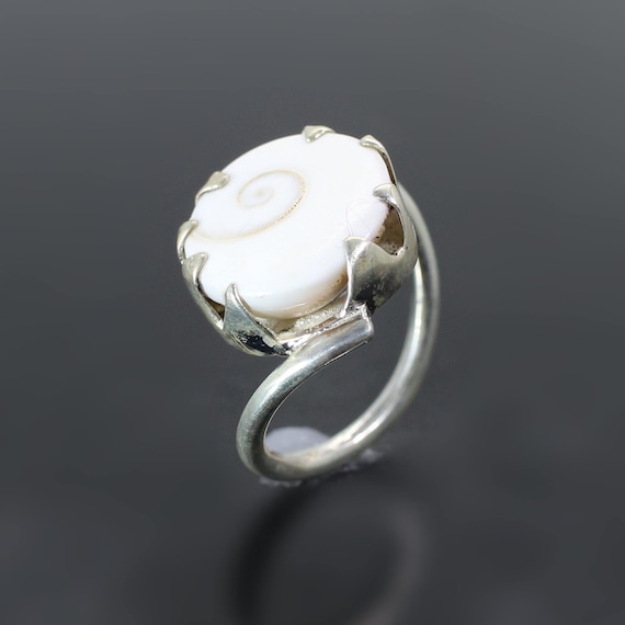 Shiva Eye Gemstone Ring-Shiva Eye Ring Sterling Silver Ring | Etsy