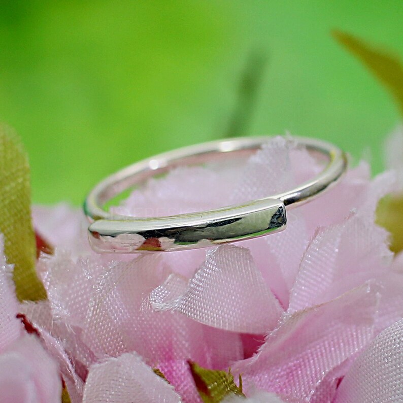 925 Sterling Silver Stacking Rings for Women Plain Silver Etsy