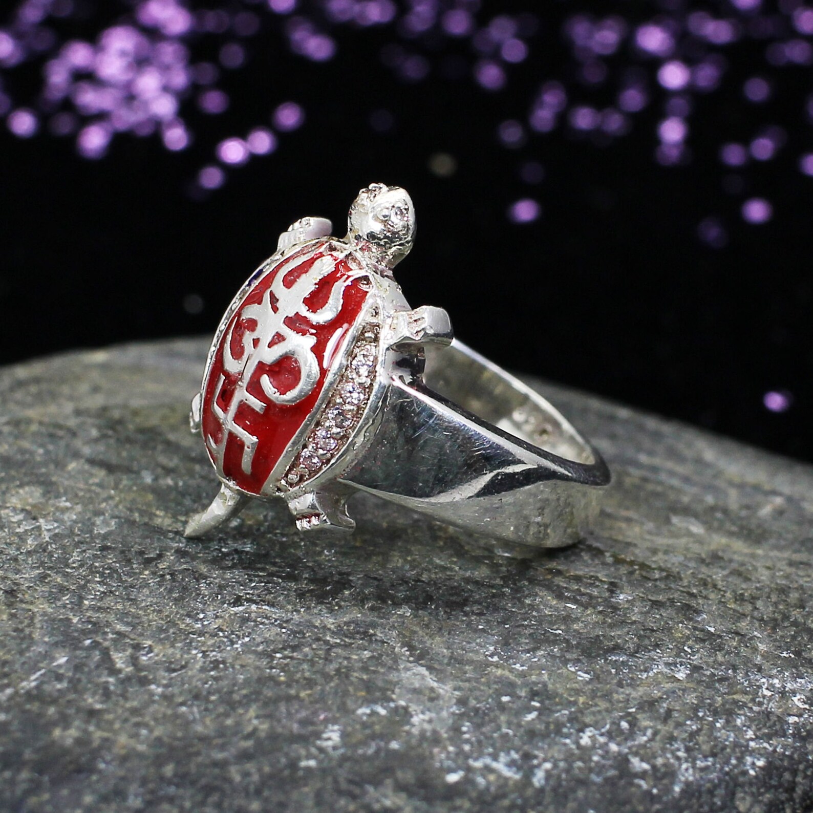 Om Ring Protection Ring Swastik RingTrishul RingTortoise Etsy