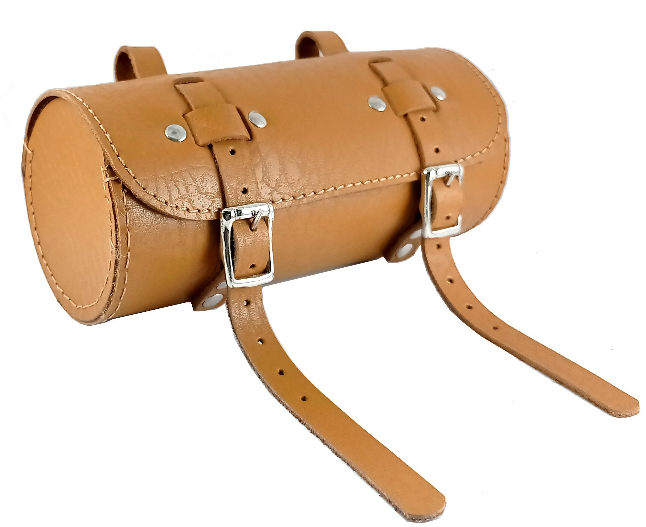 Calyx Handmade Leather Saddle Bicycle Tool Bag Motorcycle Saddle Bag