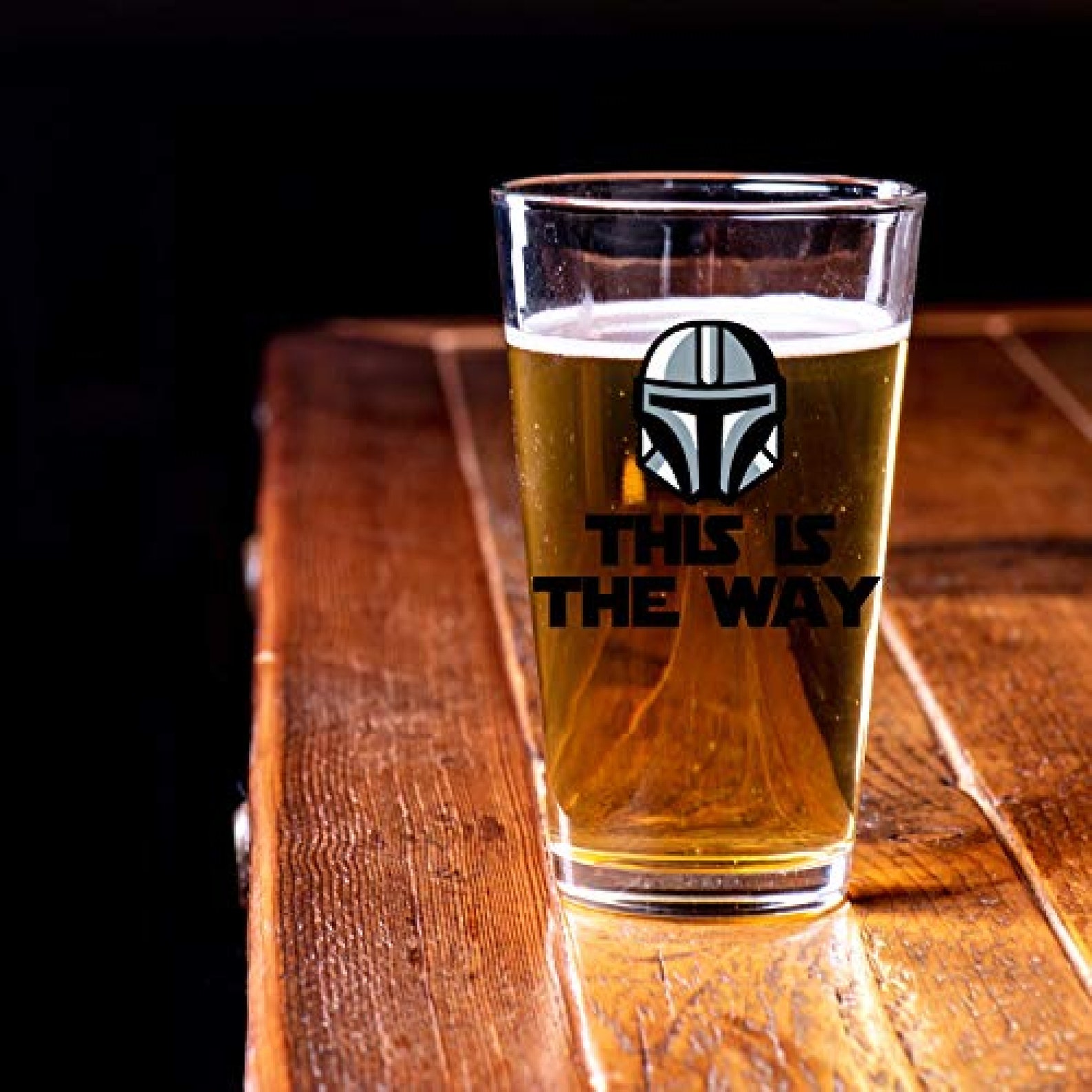 star wars beer glass