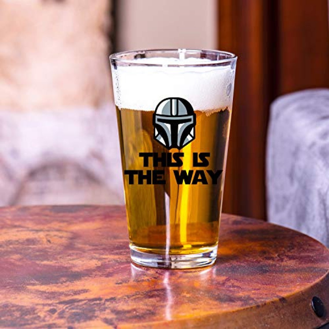 star wars beer glass