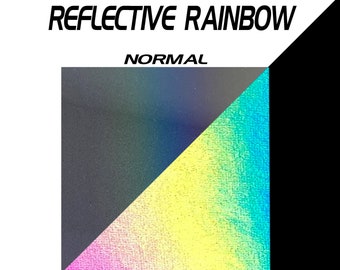 Reflective Rainbow Fashion HTV