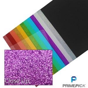 Glitter Heat Transfer Vinyl, Silhouette, Cameo, Cricut bild 3
