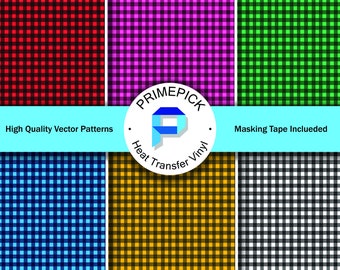 Flannel Pattern HTV