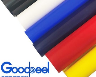 Goodpeel Stretch  HTV, Heat Transfer Vinyl, Cameo, Cricut, Sheets