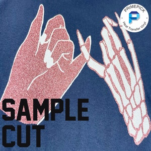 Glitter Heat Transfer Vinyl, Silhouette, Cameo, Cricut bild 5