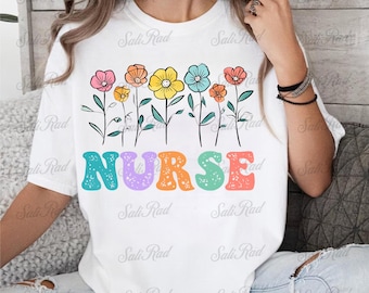 Infirmière PNG sublimation Design, clipart infirmière mignon pour chemise, téléchargement graphique héros médical, fichier numérique RN pour mug, autocollant, gobelet