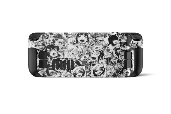 Black And White Anime Skin Valve Steam Deck Skin Portable Game Etsy
