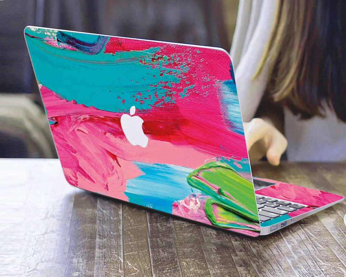 Abstract Painting Macbook Skin Art Macbook Pro 13 Macbook Air Etsy