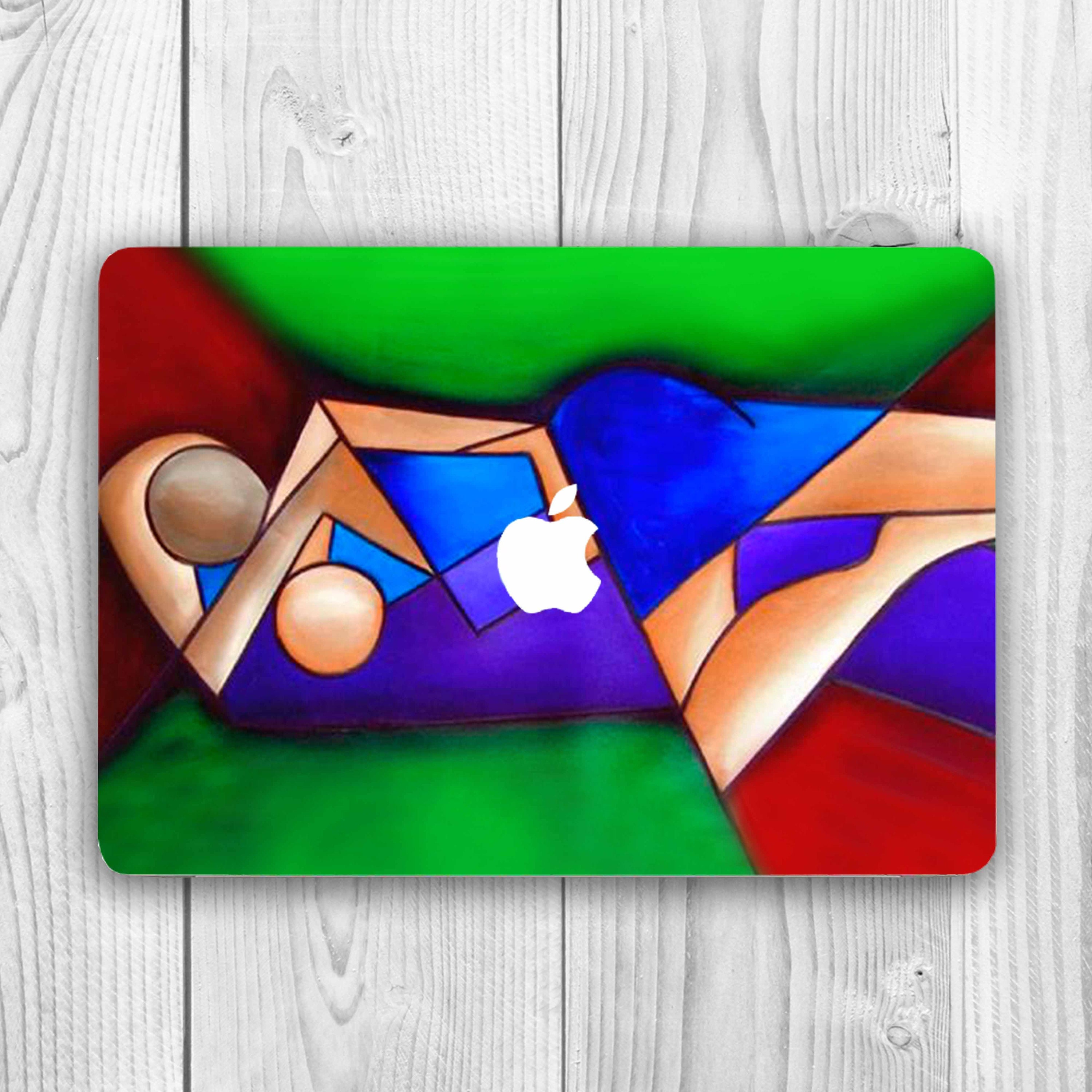 Abstract Art Macbook skin Macbook air 13 M1 Decal Intense | Etsy