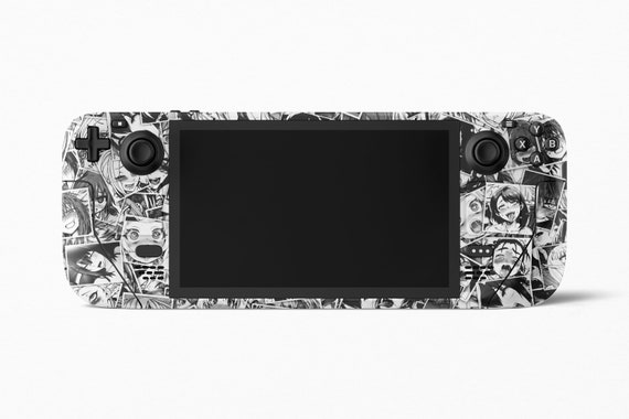 Black And White Anime Skin Valve Steam Deck Skin Portable Game Etsy Black And White Anime Skin Valve Steam Deck Skin Portable Game Etsy