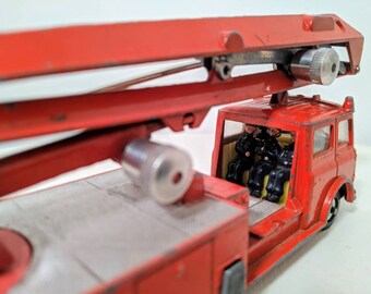Dollhouse Miniature Toy Fire Engine with Book Set #HCX106