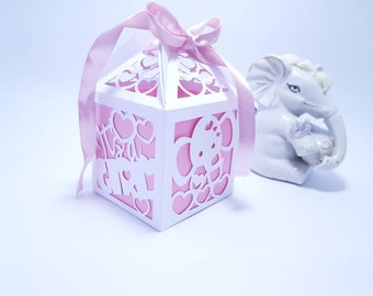 Black and White Baby Shower 3D Invitation ~ Party Invitations ~ 3D Booties ~ Shoe Favor Box ~ Favor Box ~ 3D Invitation