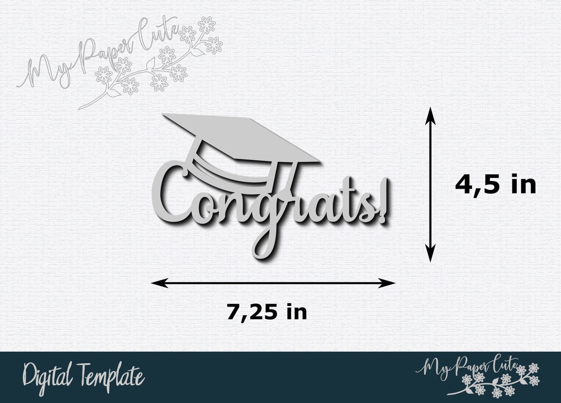 Download SVG Graduation Cap Cake Topper Grad 2020 Digital Template ...