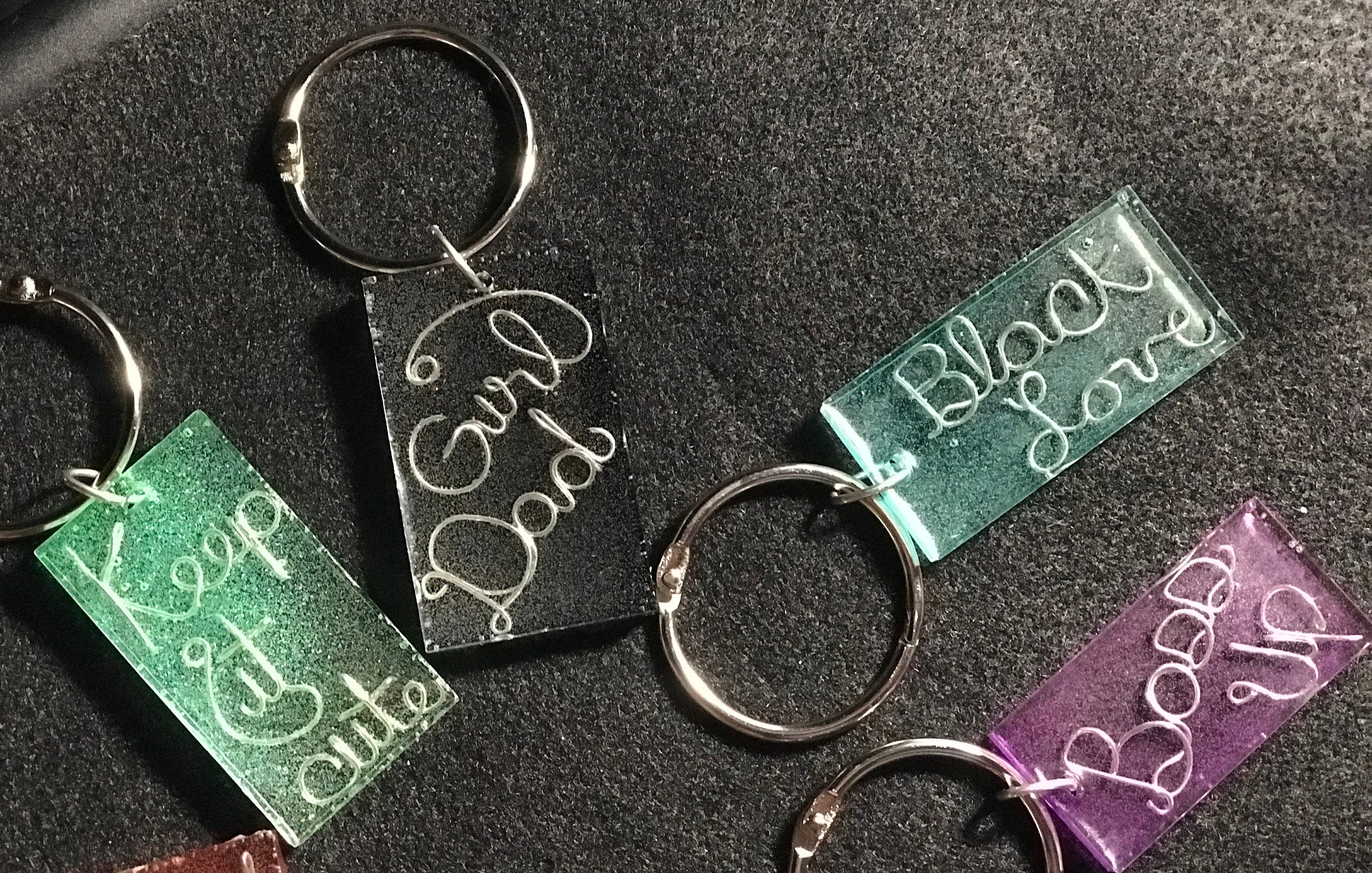 Personalized 3D Keychain | Etsy