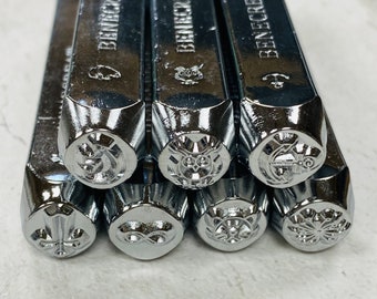 Stainless Steel Metal Stamp: 6mm Jewelry Punch Die