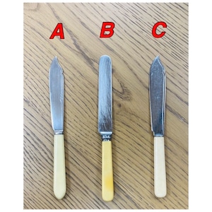 Antique Vintage Butter Knife: Rustic Food Photo Prop