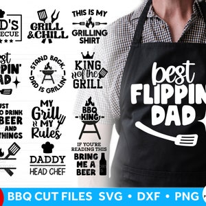 BBQ SVG Bundle | Grill SVG | Summer Grill Master Svg Design for Cricut and Silhouette | Funny Dad Svg, Dad Gift Svg
