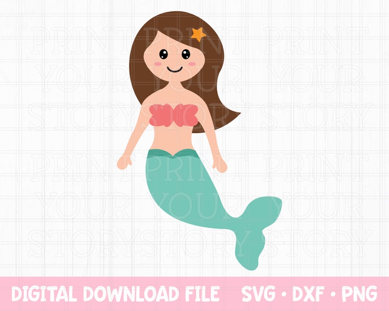 Free Free 173 Mermaid Svg Kids SVG PNG EPS DXF File