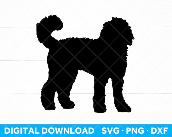 Download Labradoodle SVG DXF PNG Silhouette Golden Doodle Svg Cutting | Etsy