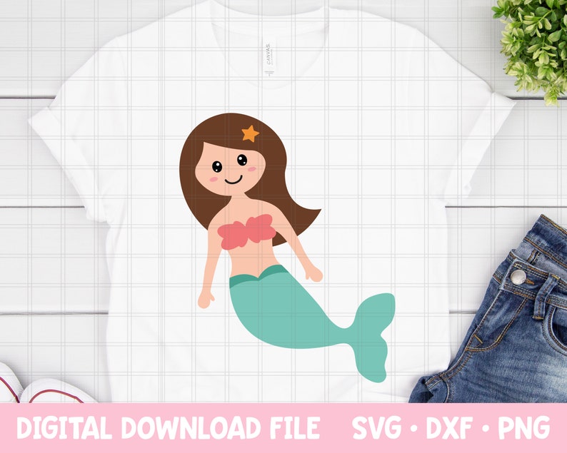 Free Free 90 Mermaid Svg Kids SVG PNG EPS DXF File