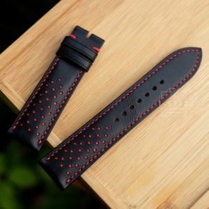 Vintage rally strap, cow leather watch band handmade,personalized, all size,14mm 16mm 18mm 20mm 22mm
