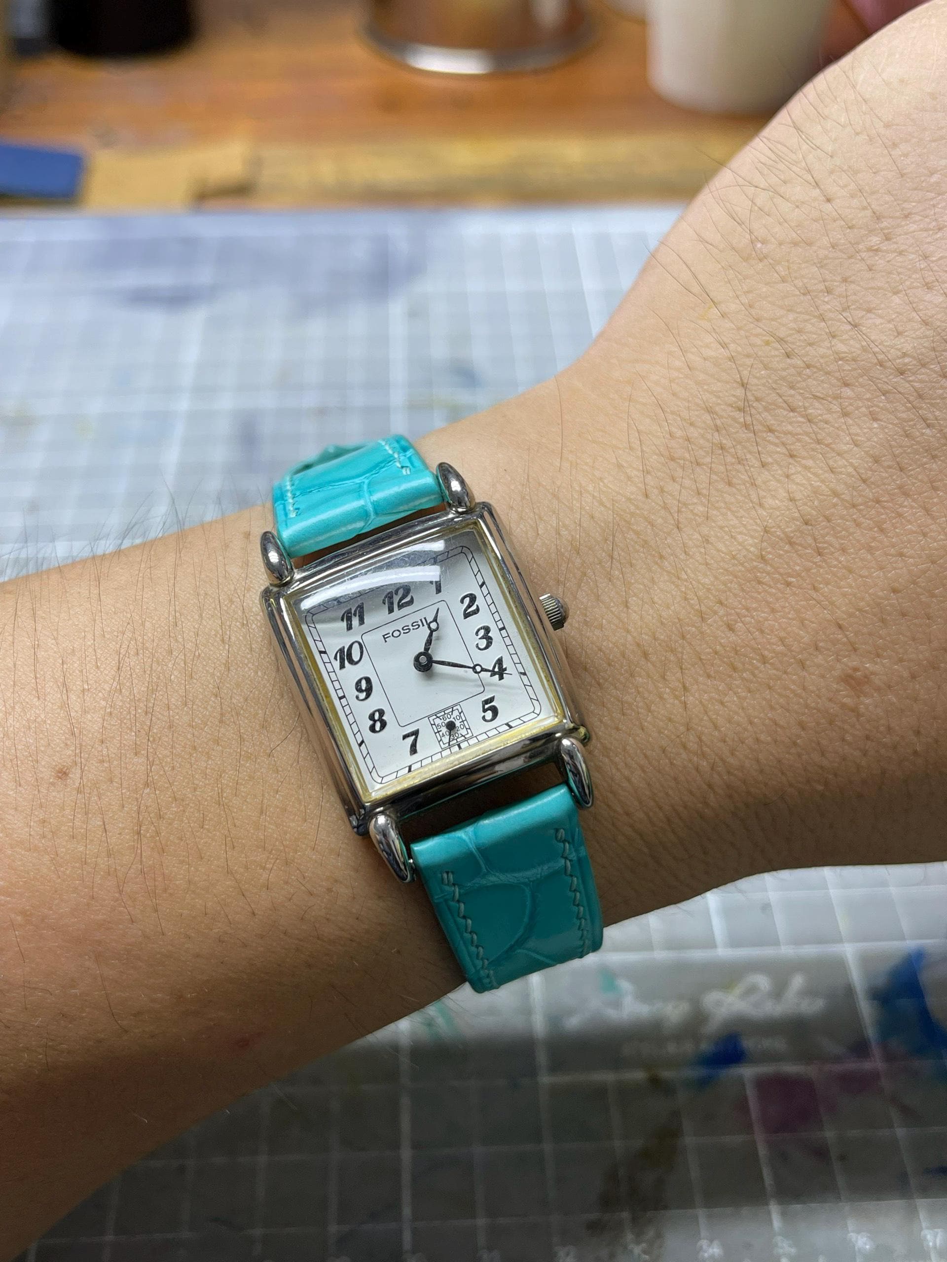 ティファニー　アリゲーター レザー 時計ベルト ティファニー アリゲーター レザー 時計ベルト 日本製アリゲーター