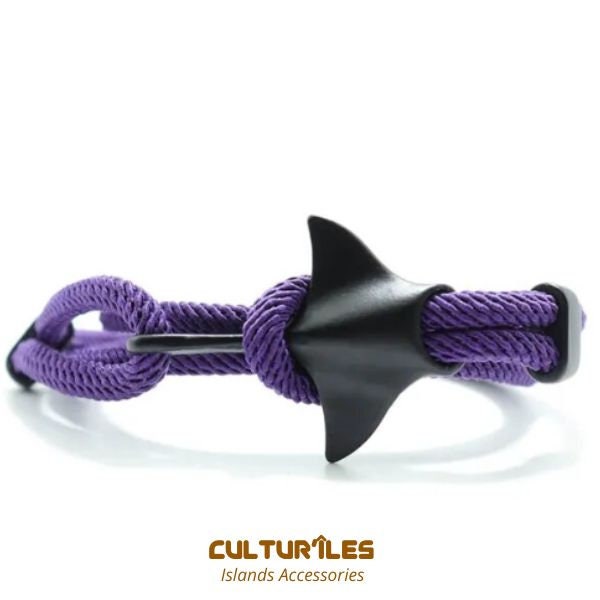 Bracelet Raie Manta  - Bracelet de corde nautique- Bracelet hommes - Bracelet femmes