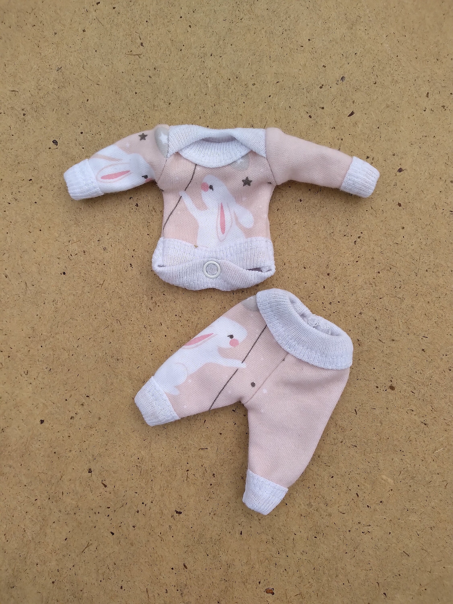 Sculpt baby outfit 5/Micro preemie clothes set/Peach Etsy