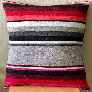 Mexican Blanket Pillow Cover