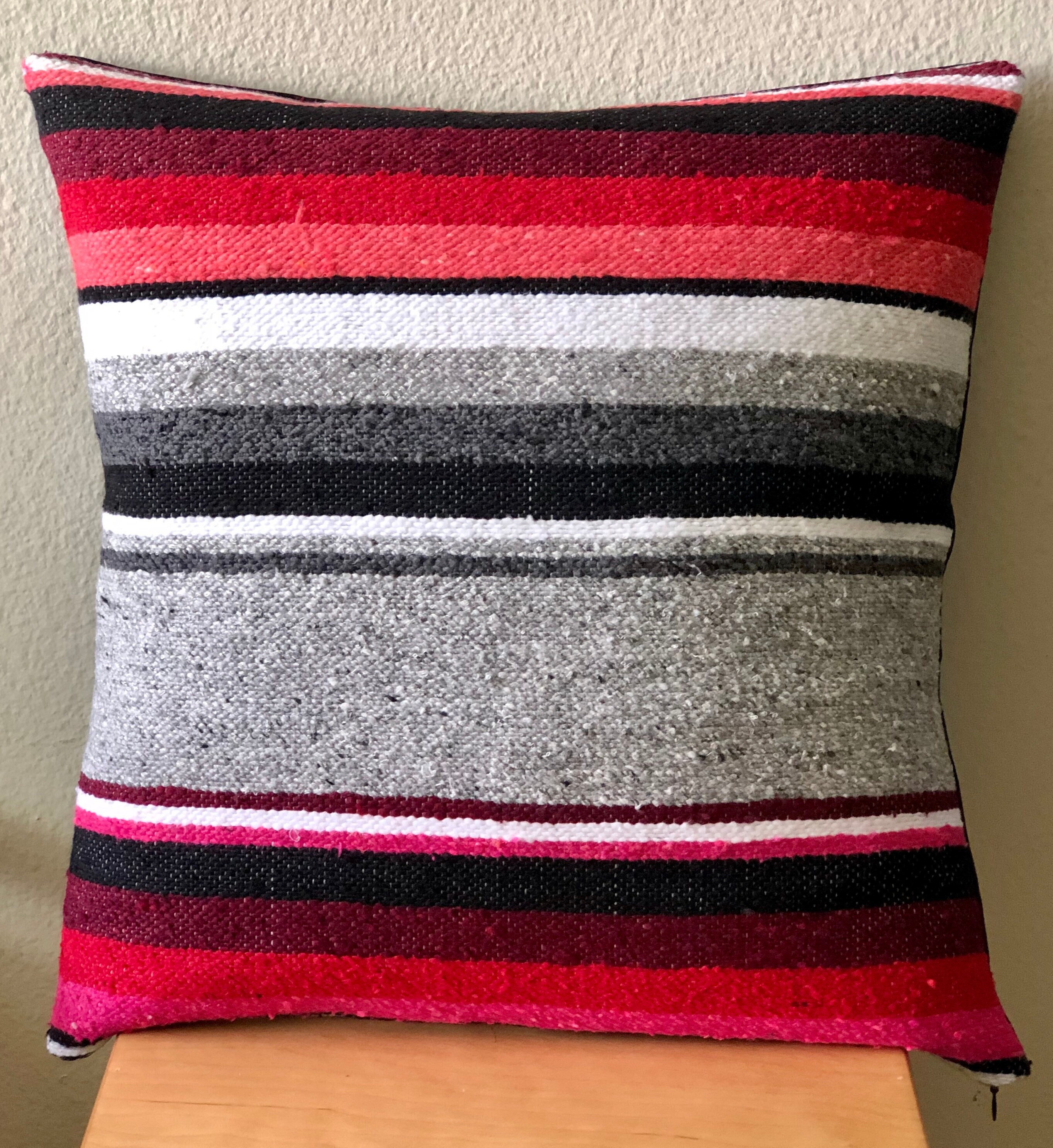 mexican blanket throw pillows